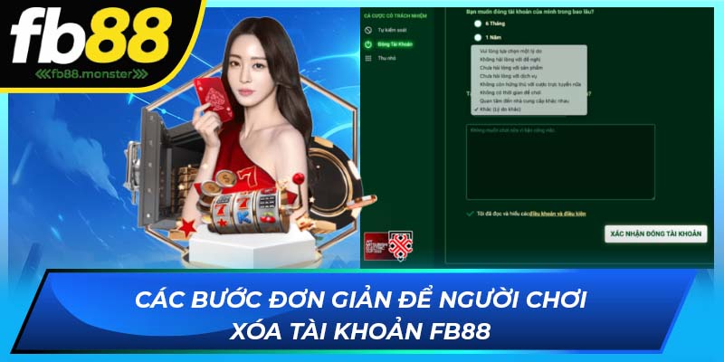 Các bước đơn giản để người chơi xóa tài khoản FB88